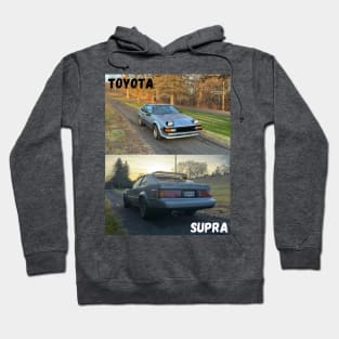 Toyota Celica Supra P-Type - Front and back design Hoodie